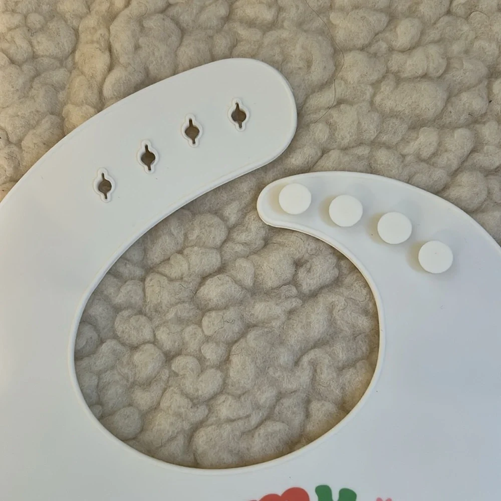 Colorful Silicone Baby Bib ya
